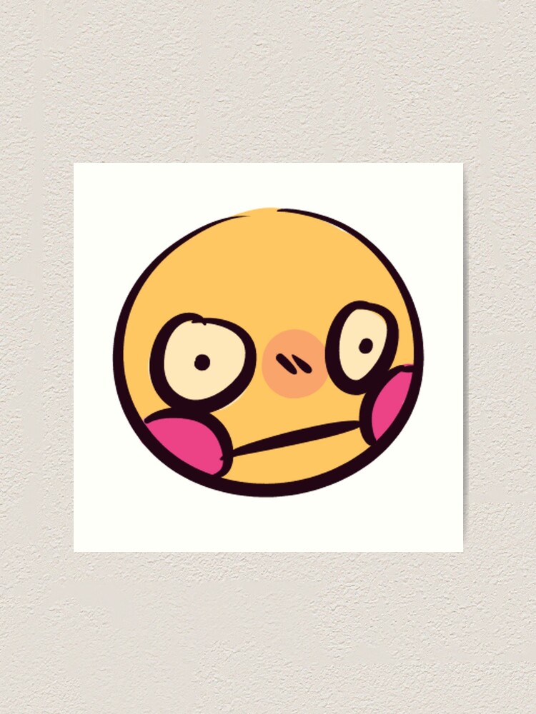 Cursed Emoji (Painted) | Art Print