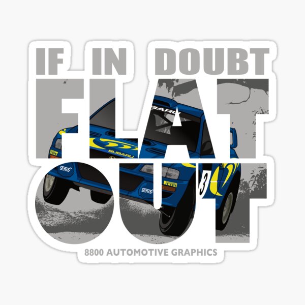 Aperçu de l'œuvre Colin McRae rend hommage à plat créée et vendue par 8800ag.