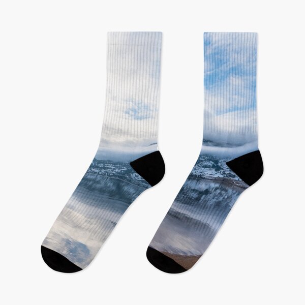 Item preview, Winter Mountain Lake Reflections designed and sold by Amy Mitchell.