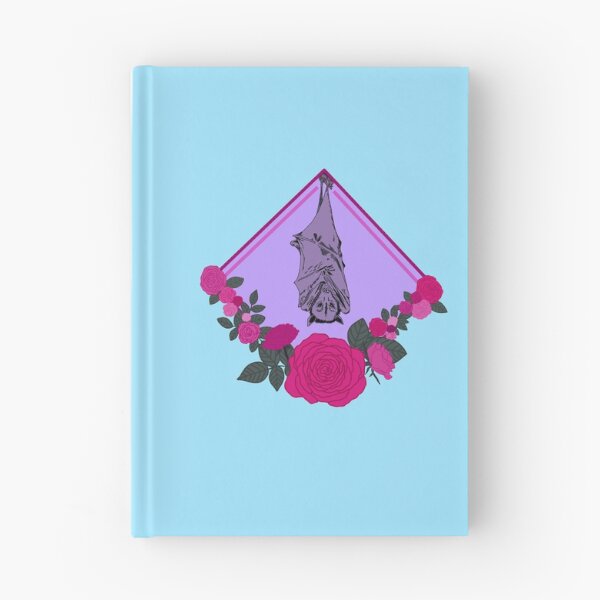 Item preview, DONATE Bat with Flowers - Magenta designed and sold by Emily Boynton.