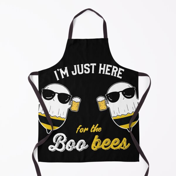 Item preview, I'm just Here for the Boo Bees Halloween Funny designed and sold by majuga.