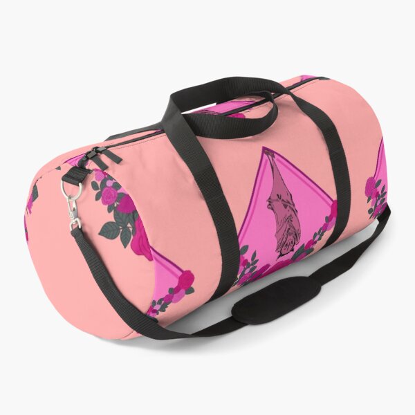 Item preview, DONATE Bat with Flowers - Magenta designed and sold by Emily Boynton.