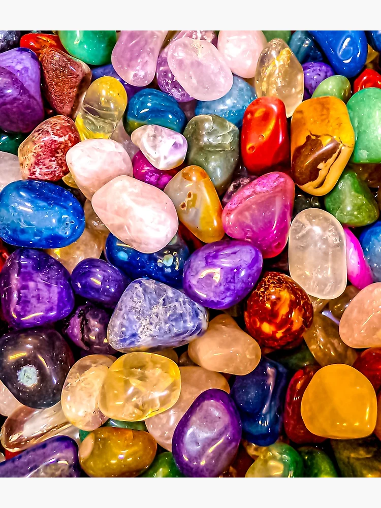 Thumbnail 3 of 3, Backpack, Colorful Rocks designed and sold by GrudleBay.