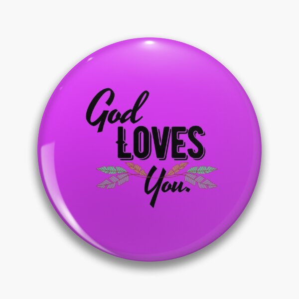 Item preview, God Loves You designed and sold by MariesDesigns11.
