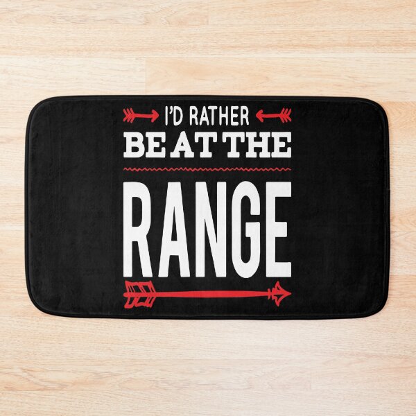 Item preview, I'D Rather Be At The Range For A Gun Lover graphic designed and sold by AYDreamers.