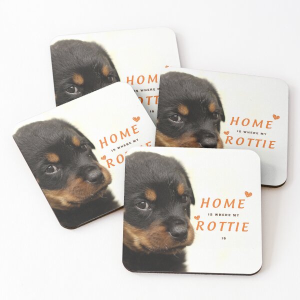 Item preview, Home is Where My Rottie is designed and sold by Koala Closet.