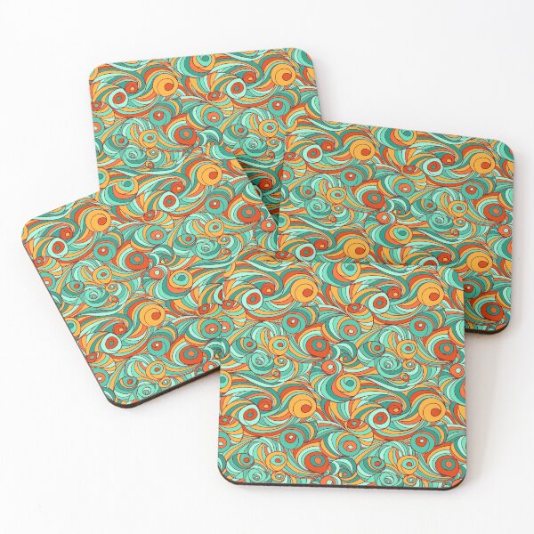 Item preview, Psychedelic retro wave pattern designed and sold by jkulling.