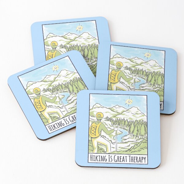Item preview, Hiking is great therapy designed and sold by Piztees.