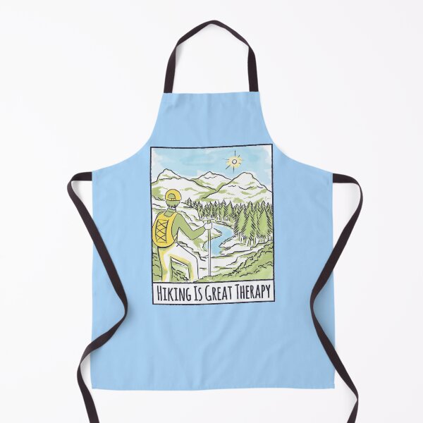 Item preview, Hiking is great therapy designed and sold by Piztees.