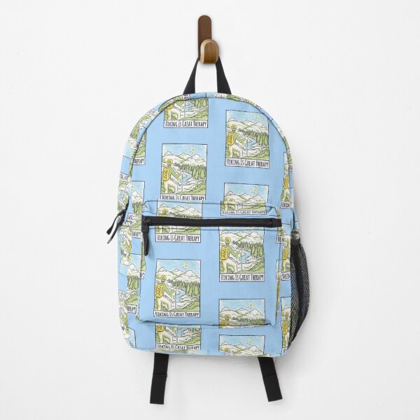 Item preview, Hiking is great therapy designed and sold by Piztees.