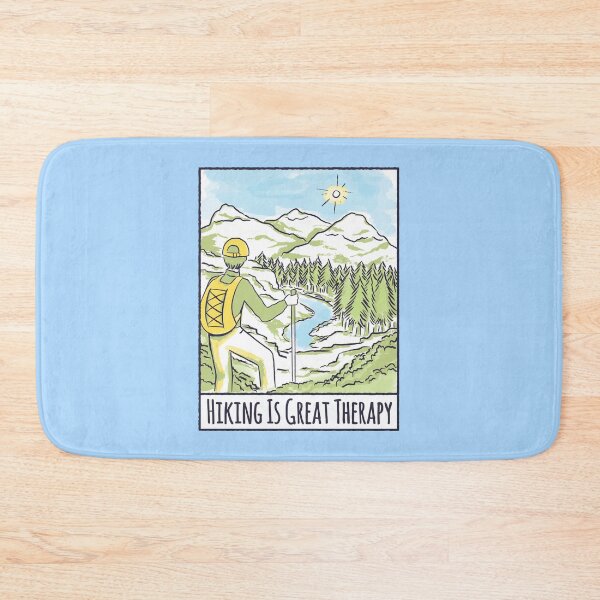 Item preview, Hiking is great therapy designed and sold by Piztees.