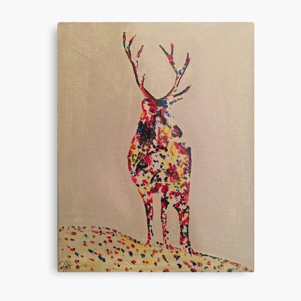 The Stag Metal Print