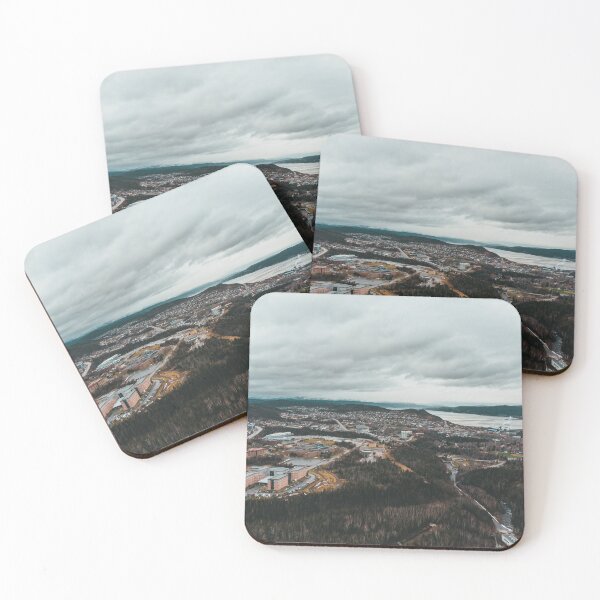 Item preview, Aerial of corner brook Newfoundland and Labrador designed and sold by erikallen920.