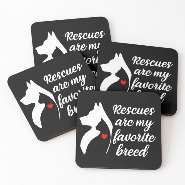 Item preview, Rescues Are My Favorite Breed designed and sold by KristyBDesigns.