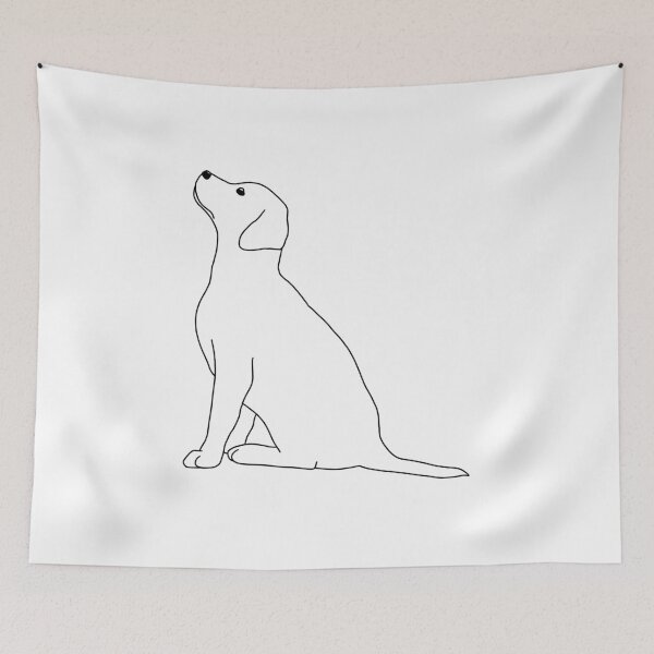 Item preview, Minimalist Dog designed and sold by ebullient.