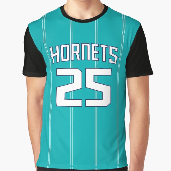 Charlotte Hornets No. 25 P.j.washington Jersey Clothing T-shirt