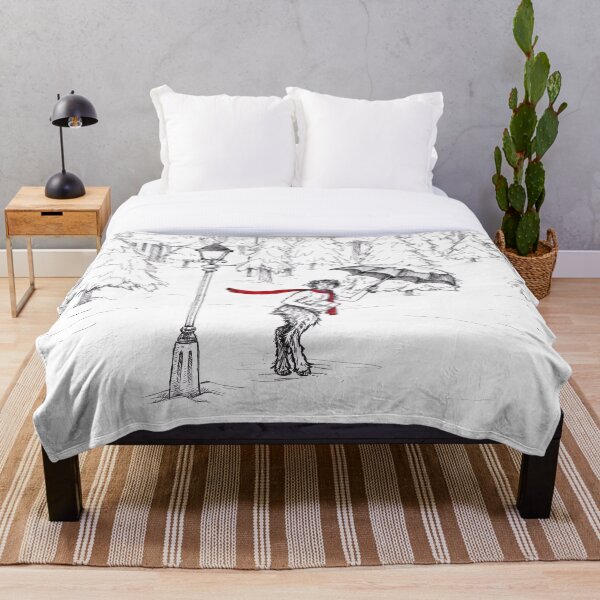 The Lion, The Witch, and the Wardrobe, The Chronicles of Narnia Mr. Tumnus Throw Blanket