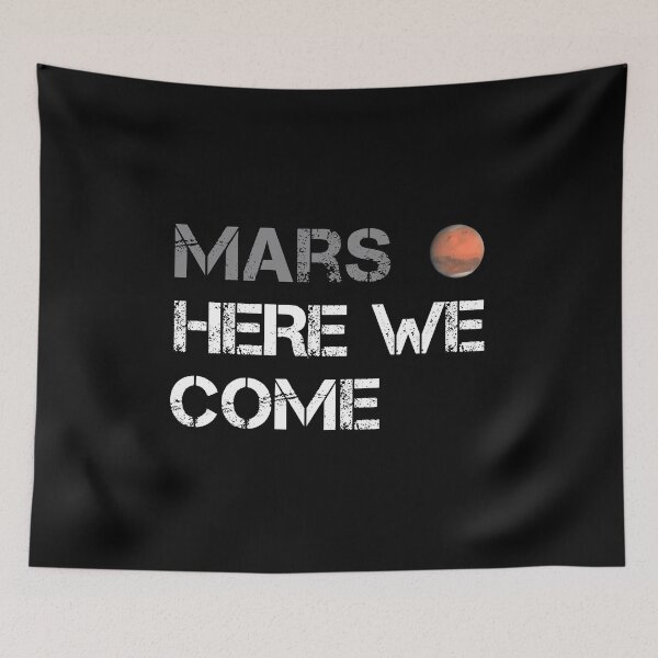 Item preview, Mars Here We Come designed and sold by HappySchnapper.