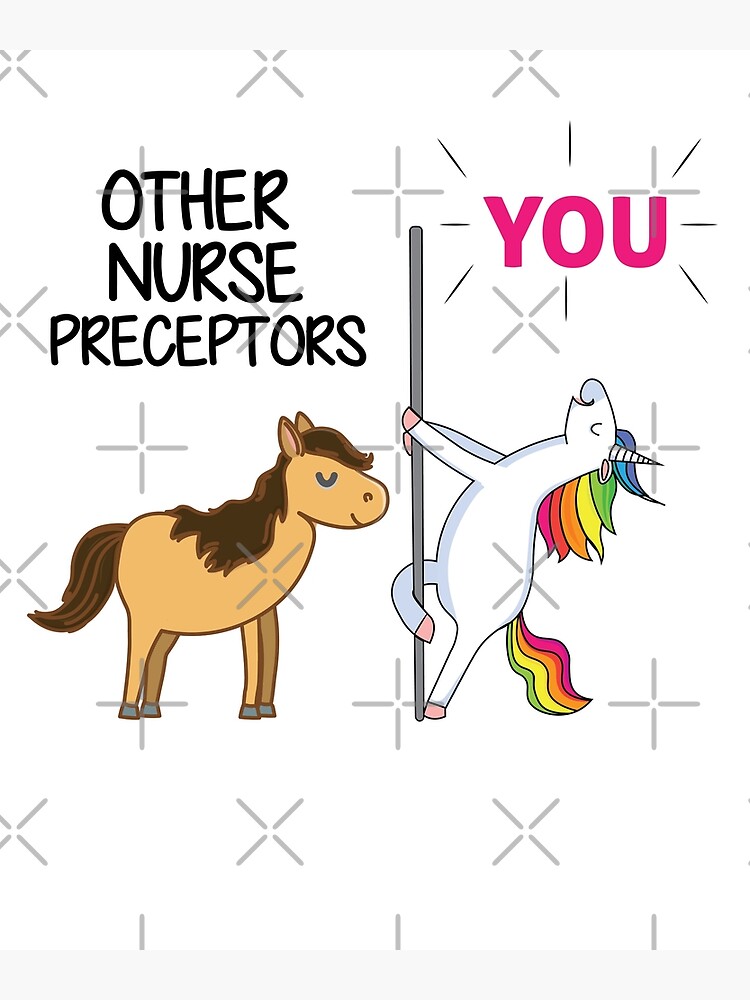 awesome-unicorn-gift-for-nurse-preceptor-poster-for-sale-by-smdimo-redbubble