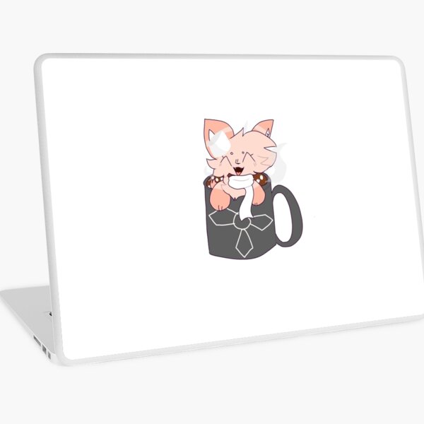 Willow in a mug of hot cocoa ♥️ Laptop Skin