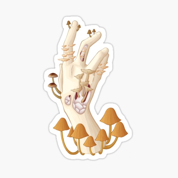 Decay (Mushroom Ver) Sticker