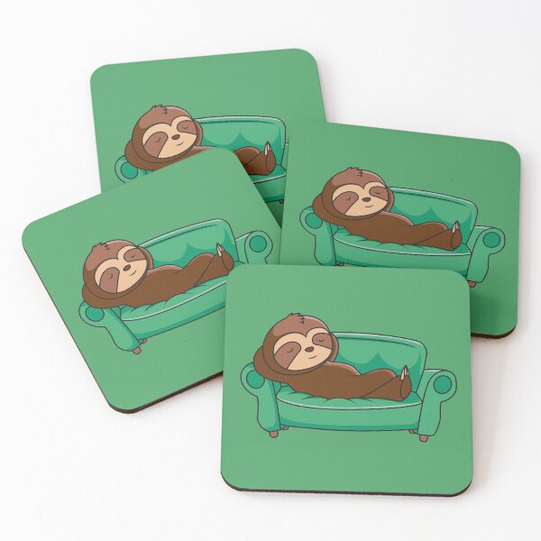 Item preview, Sloth Sleeping on sofa designed and sold by della95.