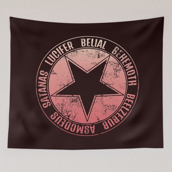 Item preview, Copy of Copy of Vintage Satan Worshipper Shirt designed and sold by culturestash.