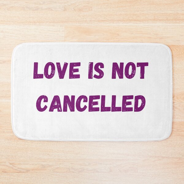 Item preview, Love Isnt Cancelled designed and sold by morrismorgan.