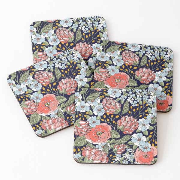 Item preview, All over flower design pattern designed and sold by jkulling.