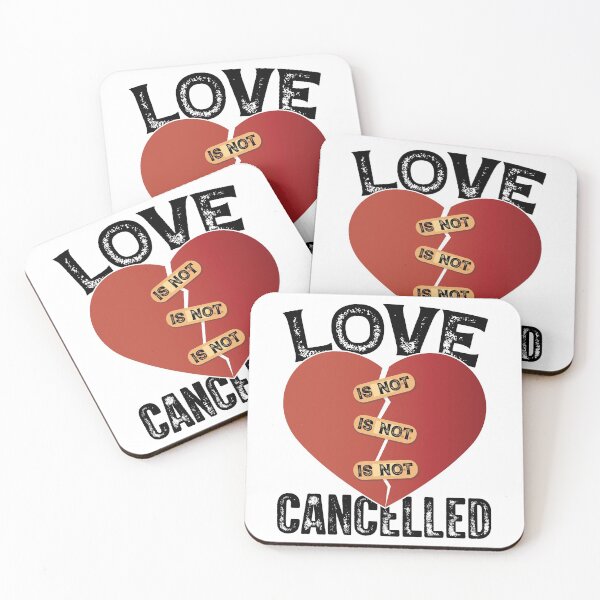 Item preview, Love Is Not Cancelled designed and sold by GravitiTees.