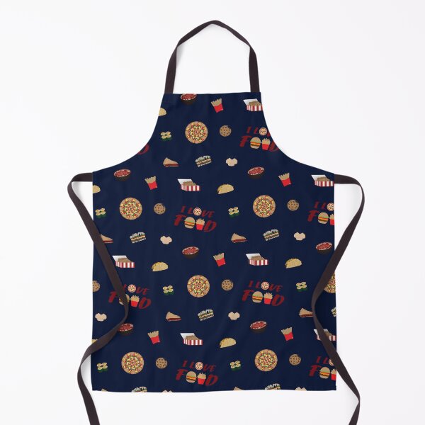 Item preview, I Love Food Pattern designed and sold by K8sDesigns.