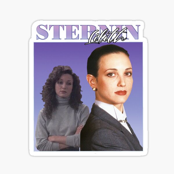 Lilith Sternin Vintage Retro Poster Sticker