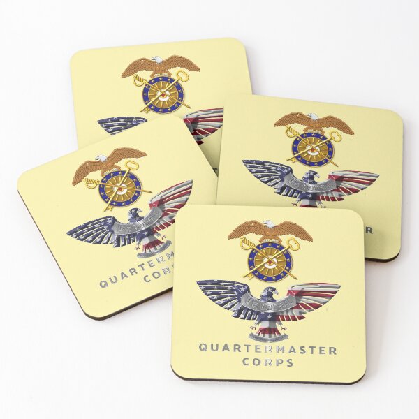 Item preview, Army Quartermaster Corps Veteran Customized Eagle designed and sold by SoldierAlways.