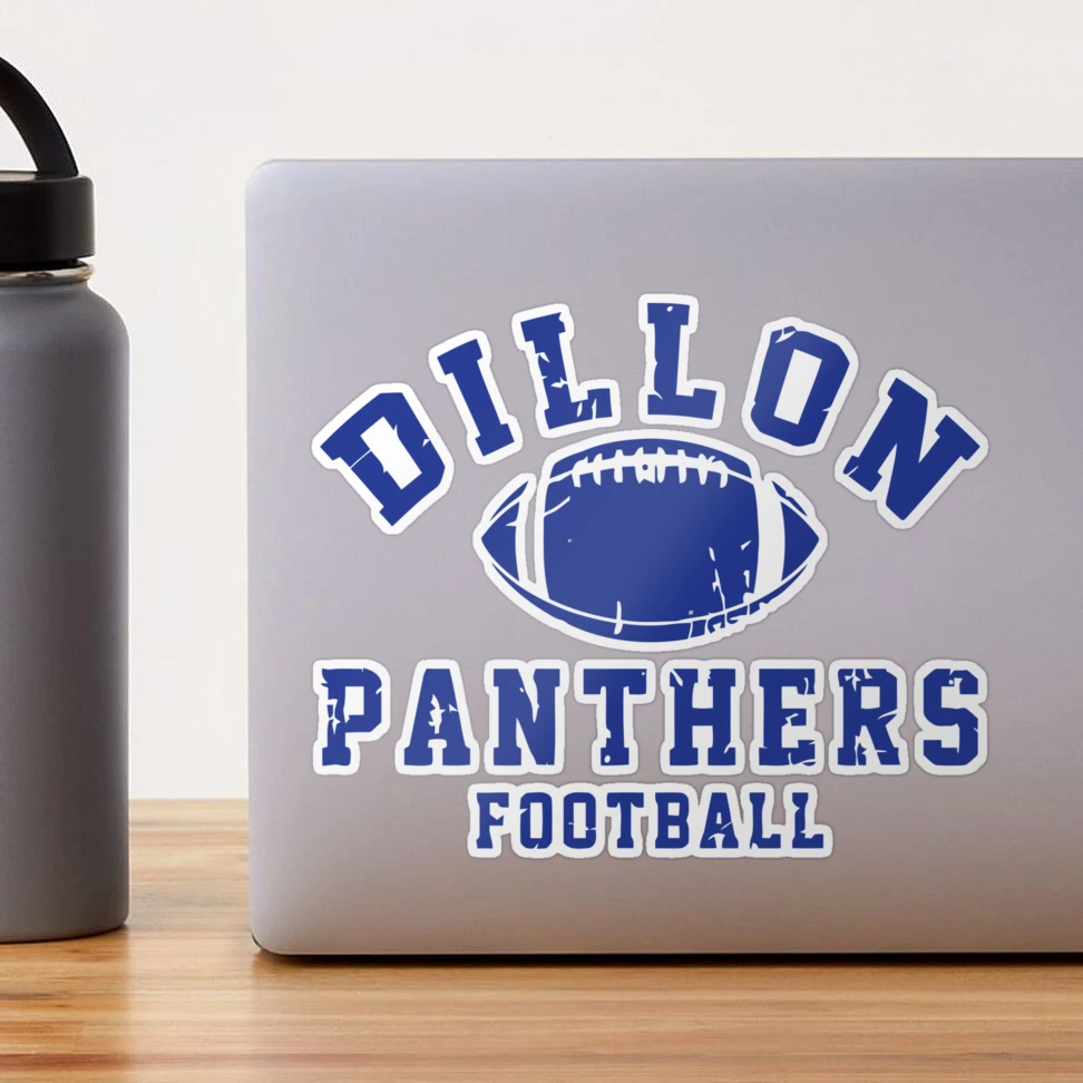 Felpa Con Cappuccio Unisex Dillon Panthers Football, Grigia, Taglia M, Morbida E Stampata In Digitale, Abbigliamento Sportivo