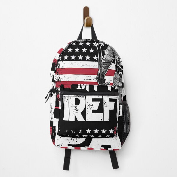Item preview, My Favorite Firefighter Calls Me Papa USA Flag Patriot Firefighting Father Gift designed and sold by MotorLykan9k.