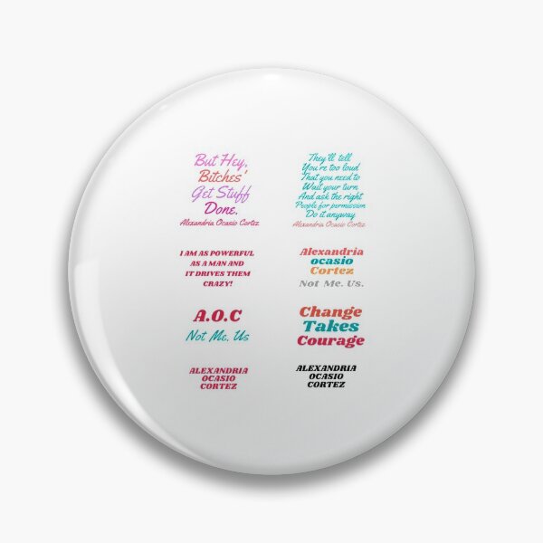Item preview, Alexandria Ocasio Cortez Quotes Pack designed and sold by Rabia01.