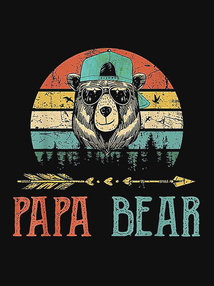 Papa Bear Costume Gifts Art Board Print for Sale by MotorLykan9k