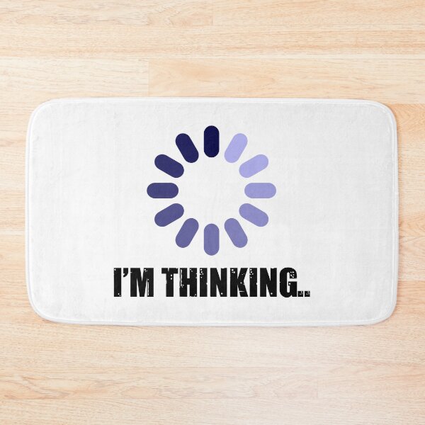 Item preview, I am thinking, loading designed and sold by kickwear-com.
