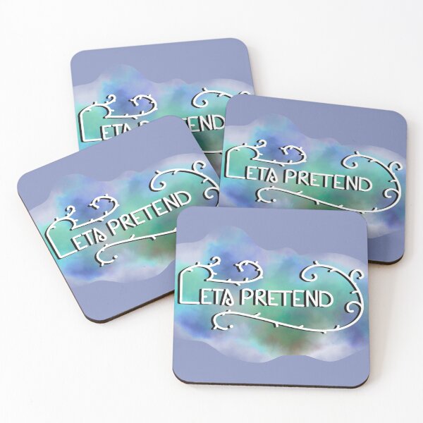 Item preview, Lets Pretend Alice quote designed and sold by ATiredArtist.