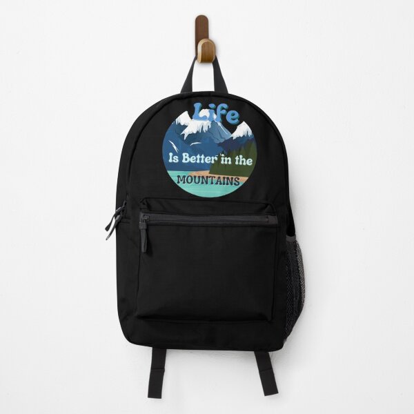 Item preview, Montains lovers gift, Life Is Better in The Montains, Wanderlust, Nature trekking hiking lovers gift designed and sold by AmazingEcraft.
