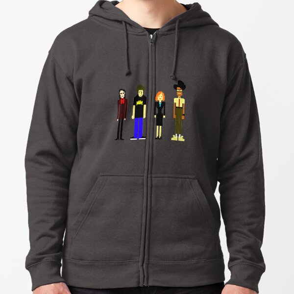 IT Crowd Zipped Hoodie