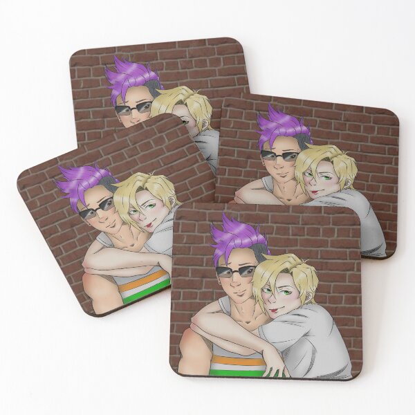 Item preview, BANANA FISH - Ash Lynx & Shorter Wong designed and sold by Zaiden-Chan.
