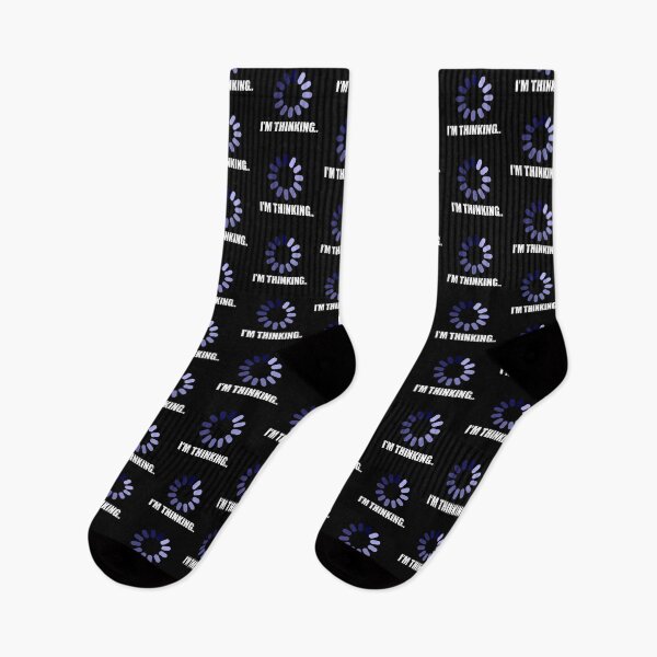 Item preview, I am thinking, loading white version designed and sold by kickwear-com.