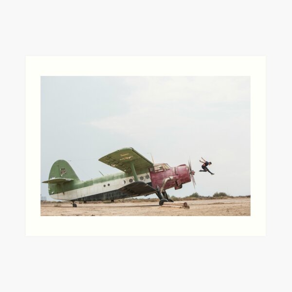 Jason Paul - Airplane Jump Art Print