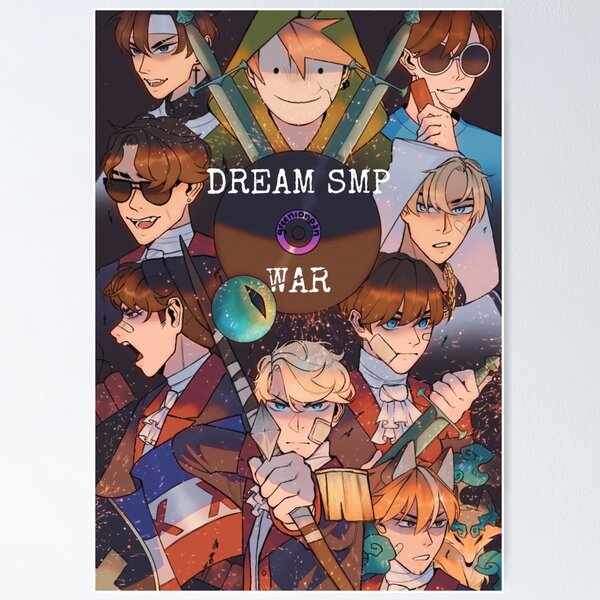 Dream Smp War  Poster