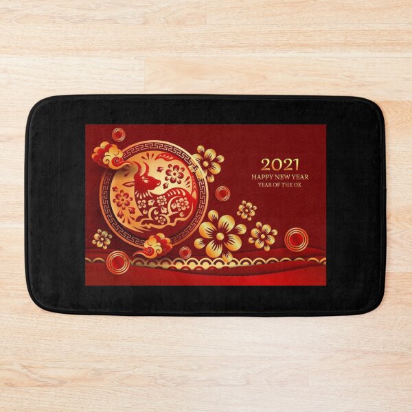 Item preview, chinese new year 2021 year of the ox designed and sold by PUNCH ME IN SHOP.