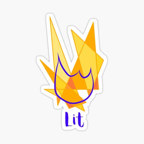 Pentecost: Lit Sticker