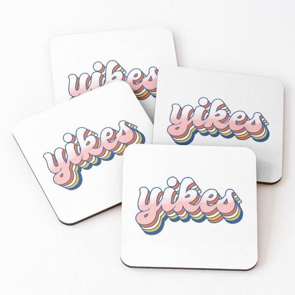 Item preview, Yikes Cool Retro Vintage Slang Word Trendy Funny Meme Tee designed and sold by TrendsnHolidays.
