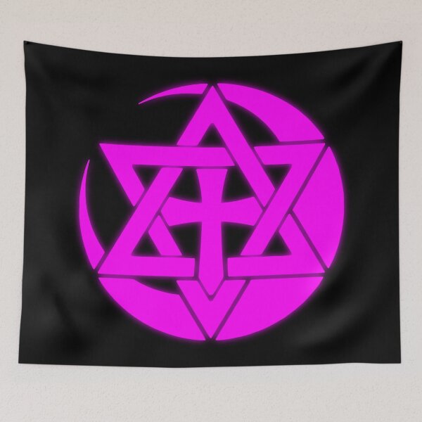 Item preview, Pink Neon Universal Religion Symbol designed and sold by Dator.