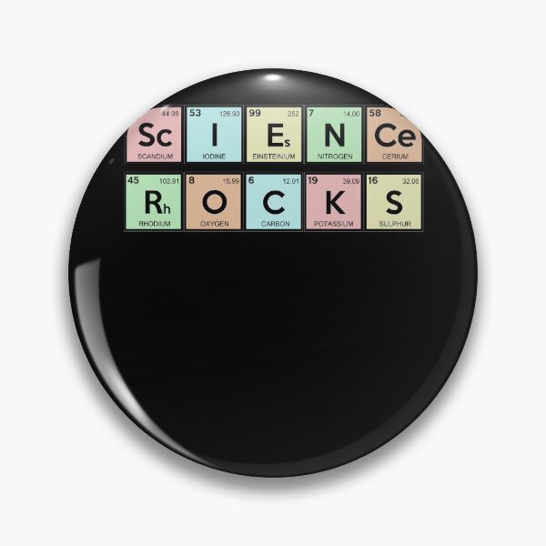 Item preview, Science Rocks Chemical Elements Funny Science Party designed and sold by teesakura90.